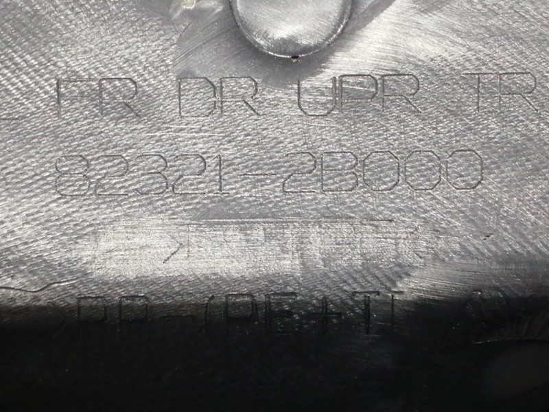 Recambio de guarnecido puerta delantera derecha para hyundai santa fe (bm) 2.2 crdi classic (2wd) referencia OEM IAM 823202B000 