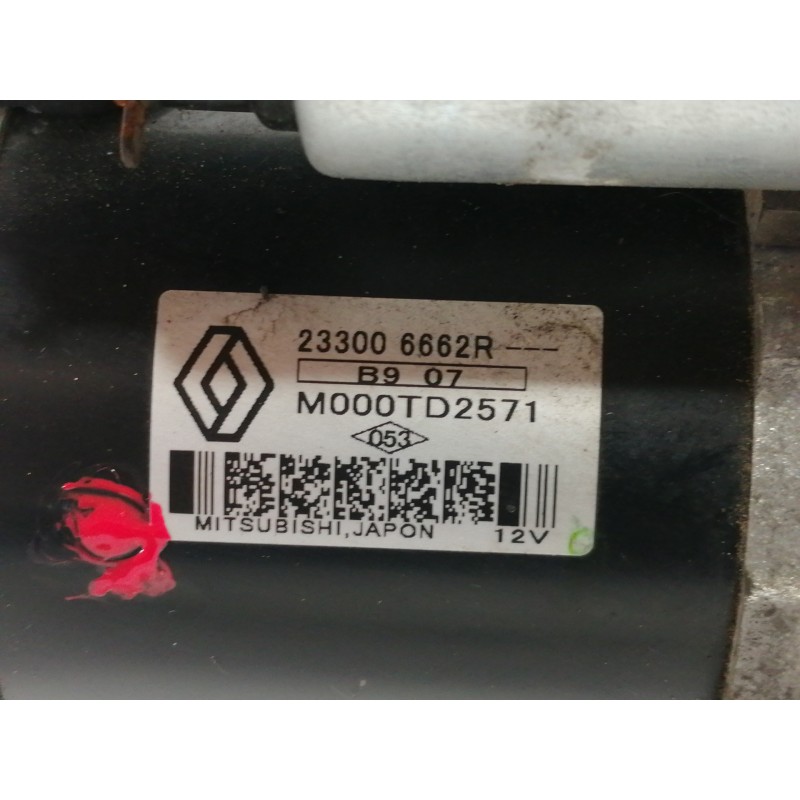 Recambio de motor arranque para nissan qashqai (j11) acenta referencia OEM IAM 233006662R  