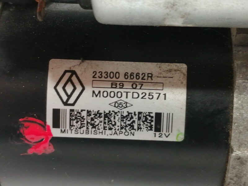 Recambio de motor arranque para nissan qashqai (j11) acenta referencia OEM IAM 233006662R  
