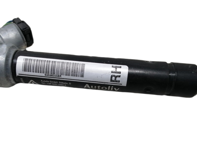 Recambio de enganche cinturon trasero derecho para bmw serie 3 touring (e91) 320d referencia OEM IAM 608404400 605998900C 