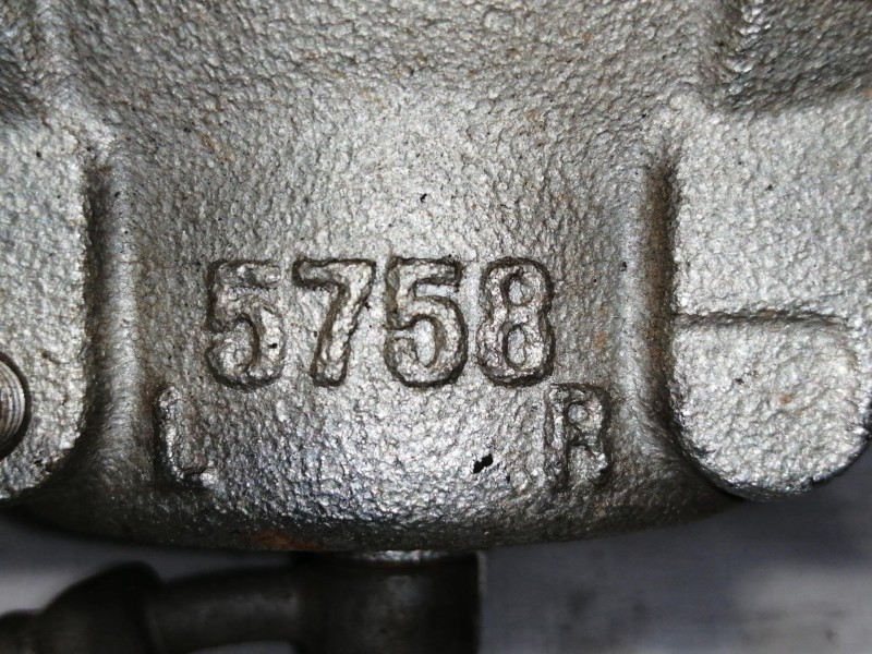 Recambio de pinza freno delantera izquierda para nissan qashqai (j11) acenta referencia OEM IAM 5758  