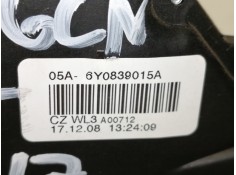 Recambio de cerradura puerta trasera izquierda para skoda fabia combi (5j5) urban referencia OEM IAM 6Y0839015A   2