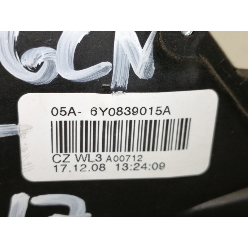 Recambio de cerradura puerta trasera izquierda para skoda fabia combi (5j5) urban referencia OEM IAM 6Y0839015A  