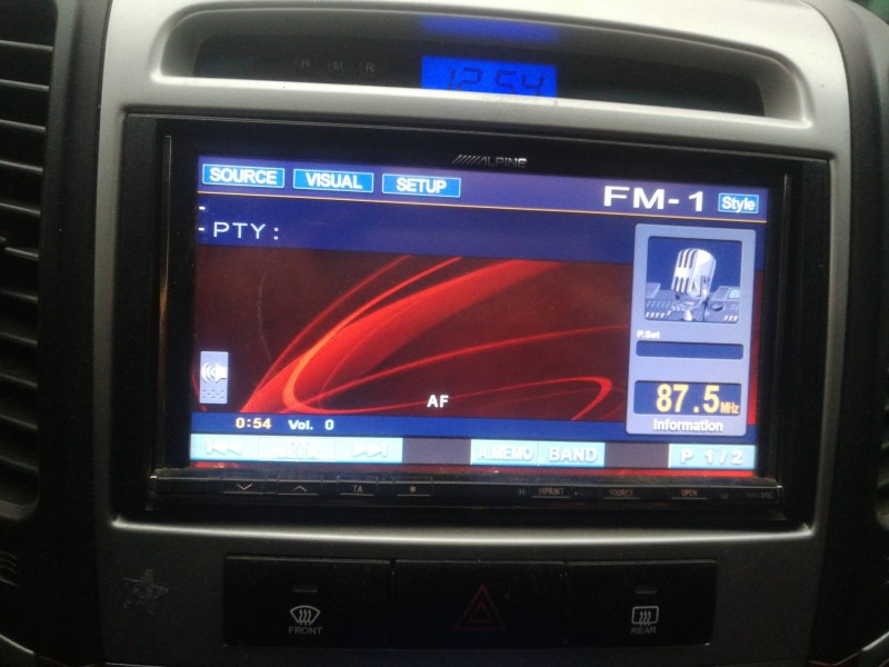 Recambio de pantalla multifuncion para hyundai santa fe (bm) 2.2 crdi classic (2wd) referencia OEM IAM IVA502R  