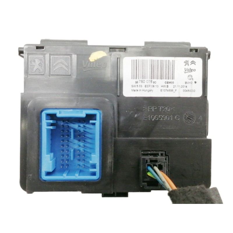 Recambio de modulo electronico para citroën c4 picasso 1.6 e-hdi fap referencia OEM IAM 9678007680 E1074595F 