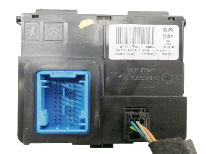 Recambio de modulo electronico para citroën c4 picasso 1.6 e-hdi fap referencia OEM IAM 9678007680 E1074595F 