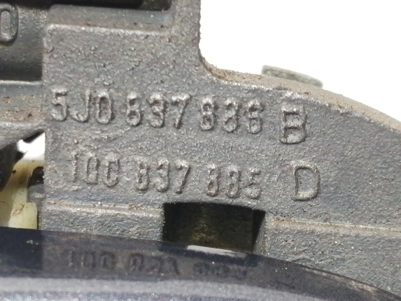 Recambio de maneta exterior delantera izquierda para skoda fabia combi (5j5) urban referencia OEM IAM 5J0837886 100837885 