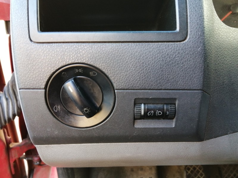 Recambio de mando luces para volkswagen t5 transporter/furgoneta caja cerrada ( batalla larga) referencia OEM IAM 6Q0941531B Q1B