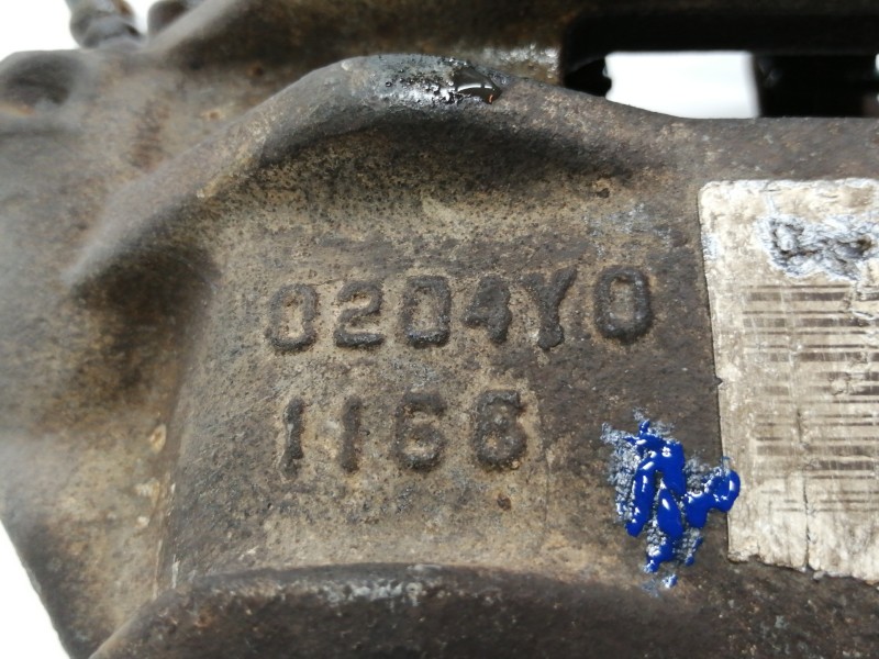 Recambio de pinza freno delantera izquierda para renault kangoo (f/kc0) authentique 4x4 referencia OEM IAM 0204Y01166  