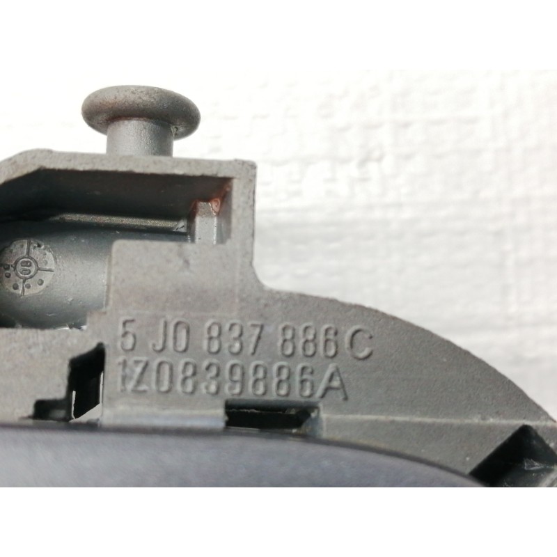 Recambio de maneta exterior trasera izquierda para skoda fabia combi (5j5) urban referencia OEM IAM 5J0837886C 1Z0839886A 