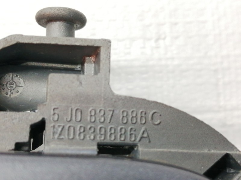 Recambio de maneta exterior trasera izquierda para skoda fabia combi (5j5) urban referencia OEM IAM 5J0837886C 1Z0839886A 