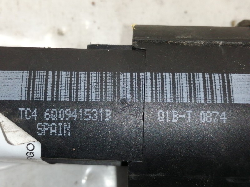 Recambio de mando luces para volkswagen t5 transporter/furgoneta caja cerrada ( batalla larga) referencia OEM IAM 6Q0941531B Q1B