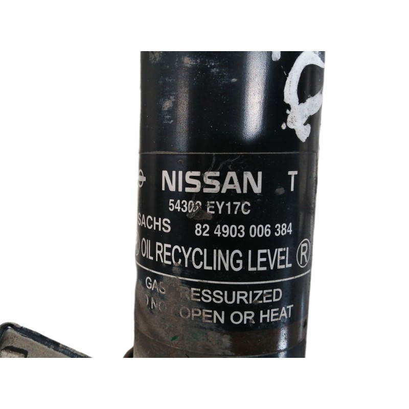 Recambio de amortiguador delantero izquierdo para nissan qashqai+2 (jj10) acenta referencia OEM IAM 54303EY17C E4303EY17C 