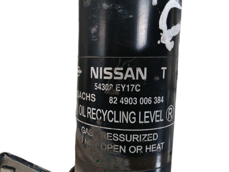 Recambio de amortiguador delantero izquierdo para nissan qashqai+2 (jj10) acenta referencia OEM IAM 54303EY17C E4303EY17C 