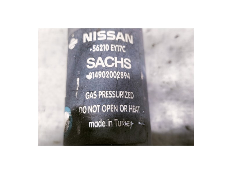 Recambio de amortiguador trasero derecho para nissan qashqai+2 (jj10) acenta referencia OEM IAM 56210EY17C E6210EY17C 