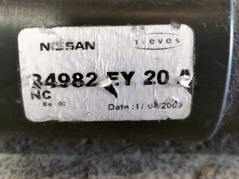 Recambio de bandeja trasera para nissan qashqai+2 (jj10) acenta referencia OEM IAM 34982EY20A 84982EY20A 