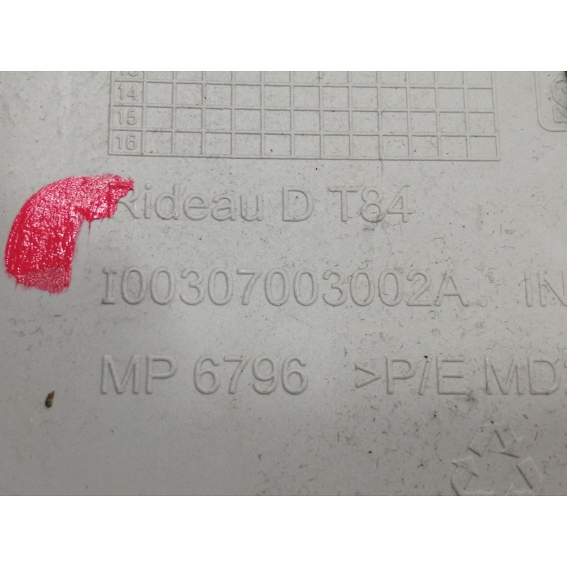 Recambio de cinturon seguridad delantero derecho para peugeot 5008 premium referencia OEM IAM 9682036580  