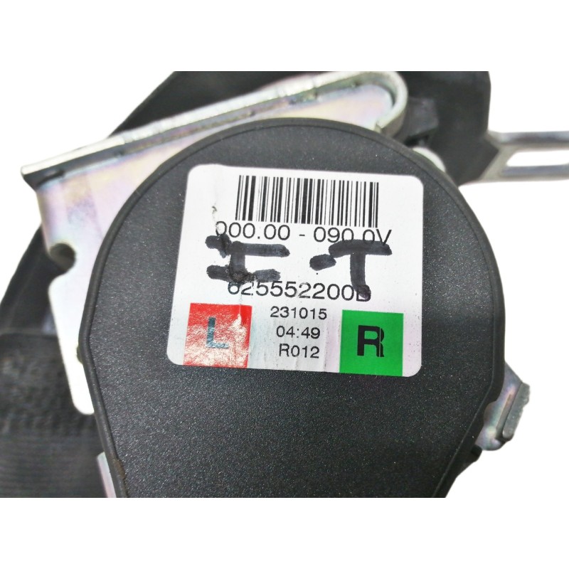 Recambio de cinturon seguridad trasero izquierdo para dacia sandero stepway ambiance referencia OEM IAM 625552200B  