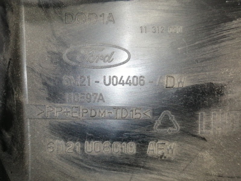 Recambio de guantera para ford s-max (ca1) trend referencia OEM IAM 6M21U04406ADW 6M21U06010AEW 6M21U06010AE3ZHE