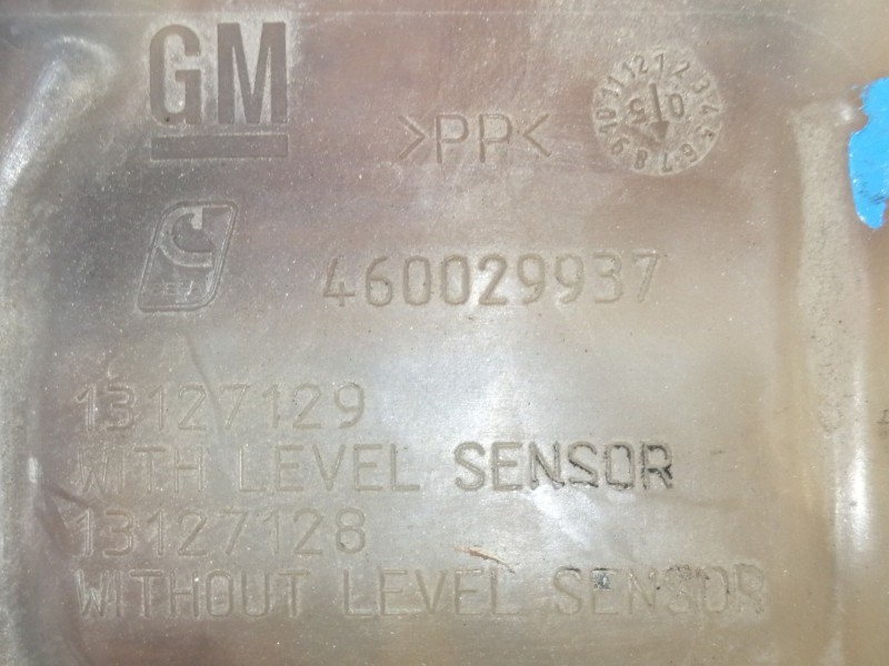 Recambio de deposito expansion para opel zafira b cosmo referencia OEM IAM 13127129 13127128 460029937 