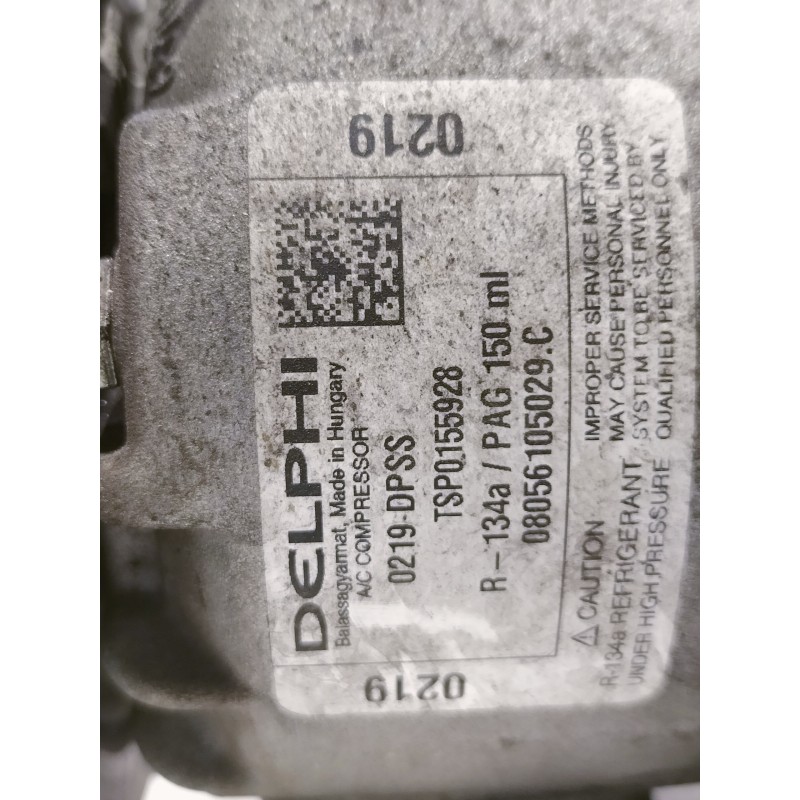 Recambio de compresor aire acondicionado para nissan qashqai+2 (jj10) acenta referencia OEM IAM TSP0155928 R134A 92600JD73A