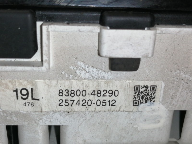 Recambio de cuadro instrumentos para lexus rx 300(mcu35) luxury referencia OEM IAM 8380048290 2574200512 