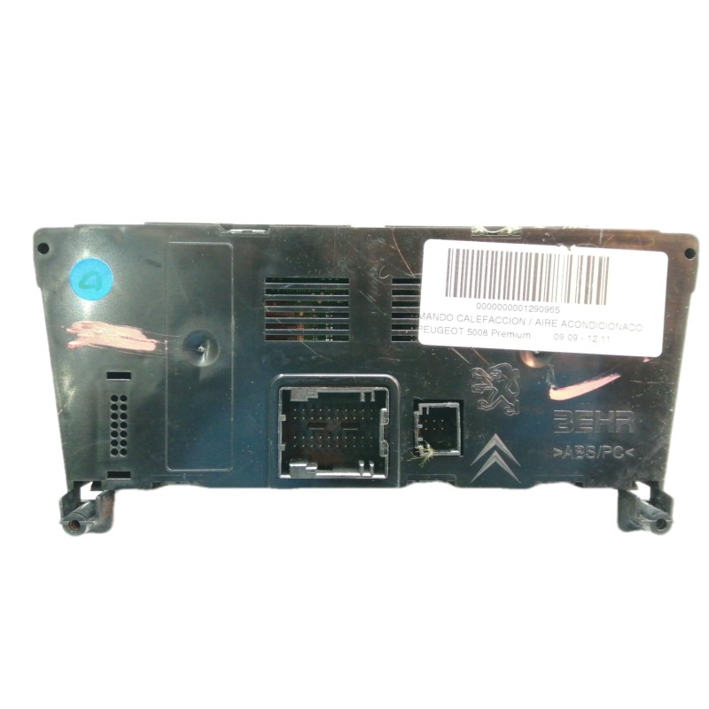 Recambio de mando calefaccion / aire acondicionado para peugeot 5008 premium referencia OEM IAM 96738321XT  