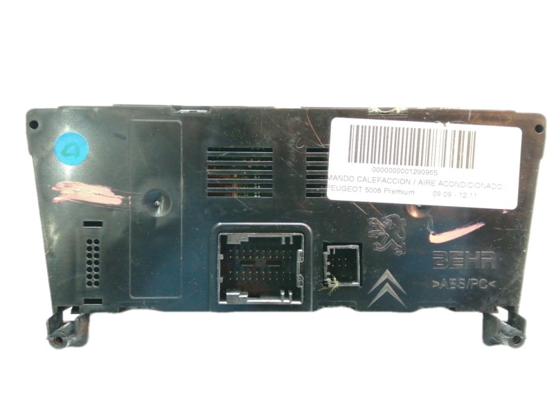 Recambio de mando calefaccion / aire acondicionado para peugeot 5008 premium referencia OEM IAM 96738321XT  