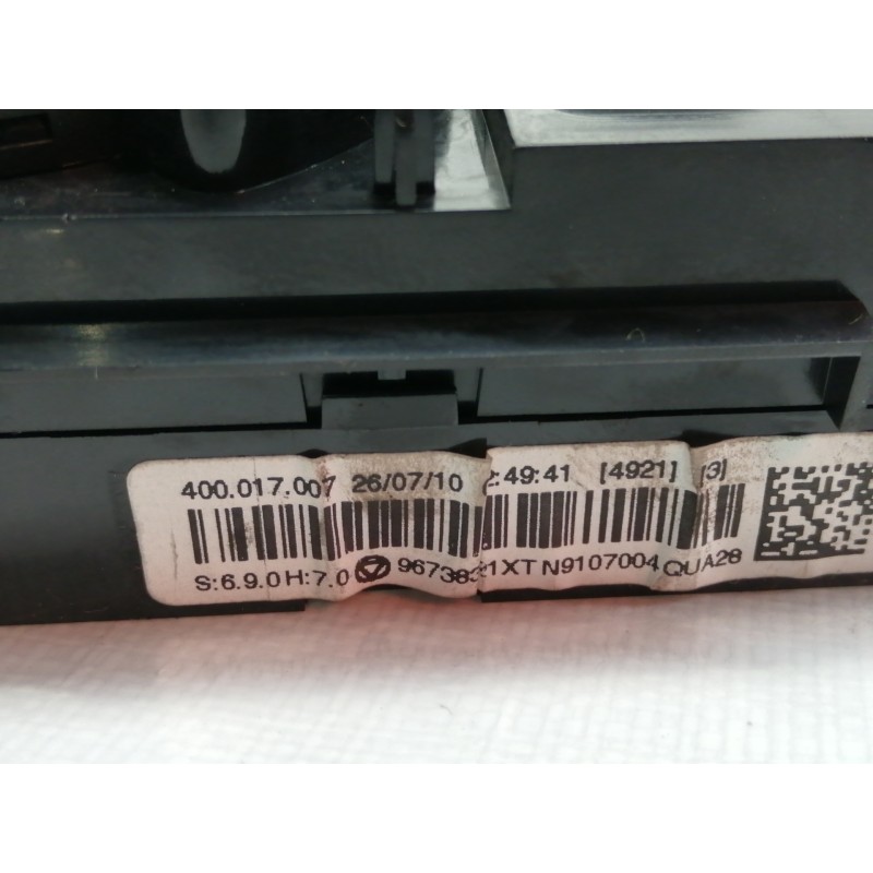 Recambio de mando calefaccion / aire acondicionado para peugeot 5008 premium referencia OEM IAM 96738321XT  