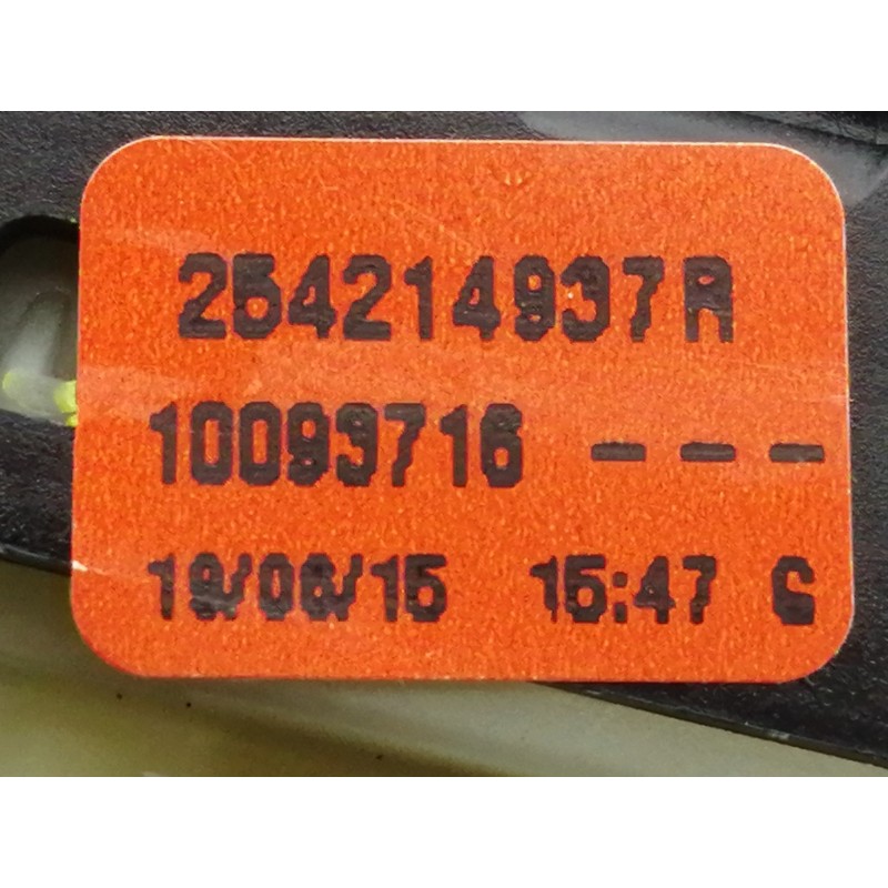 Recambio de mando elevalunas delantero izquierdo para dacia sandero stepway ambiance referencia OEM IAM 254214937R 10093716 