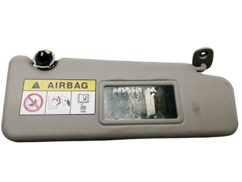 Recambio de parasol derecho para dacia sandero stepway ambiance referencia OEM IAM 964001901R 964005071R 964001213R