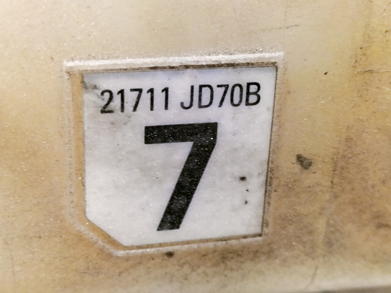 Recambio de deposito expansion para nissan qashqai+2 (jj10) acenta referencia OEM IAM 21711JD70B  