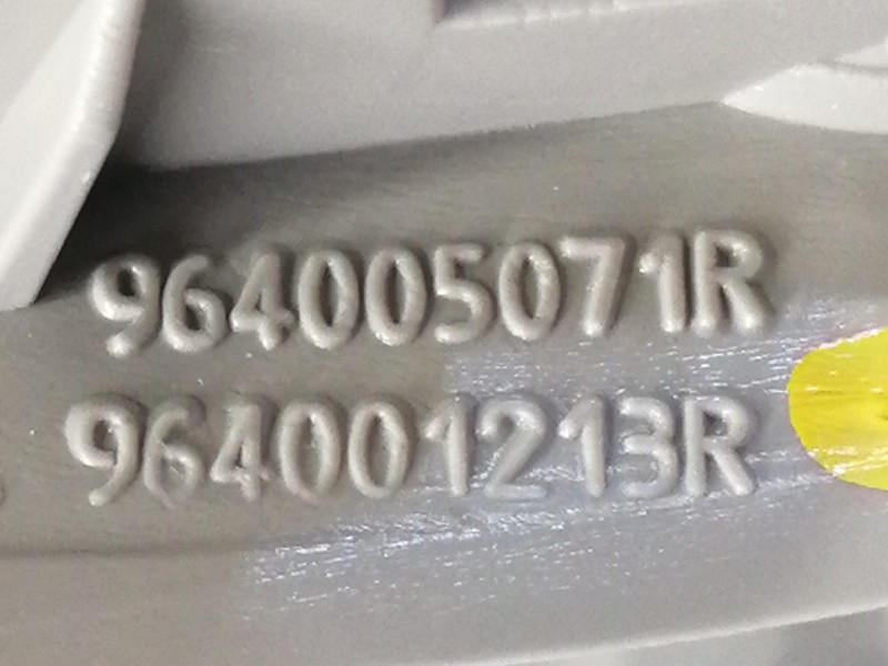 Recambio de parasol derecho para dacia sandero stepway ambiance referencia OEM IAM 964001901R 964005071R 964001213R