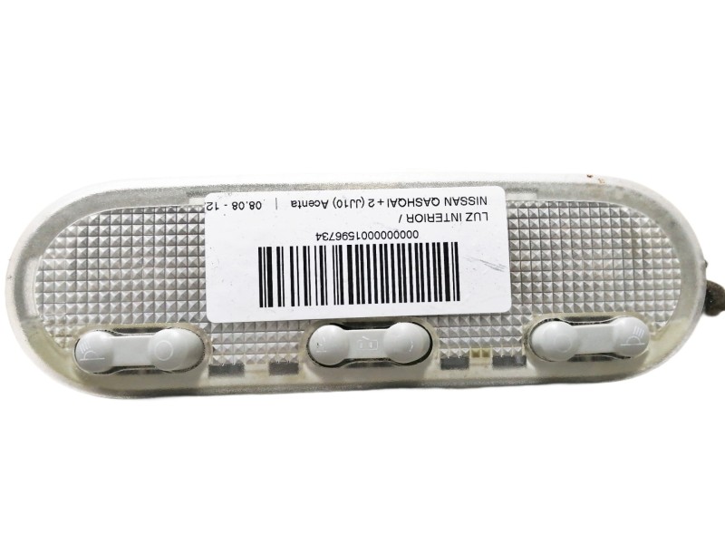 Recambio de luz interior para nissan qashqai+2 (jj10) acenta referencia OEM IAM 8200073234  