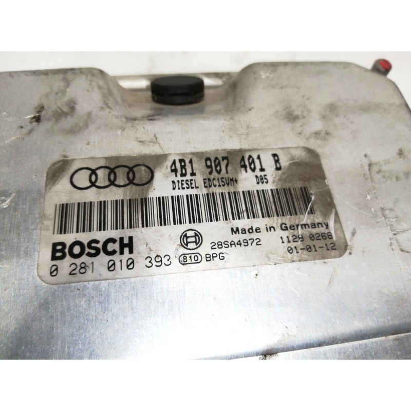 Recambio de centralita motor uce para audi a6 berlina (4b2) 2.5 tdi referencia OEM IAM 4B1907401B  