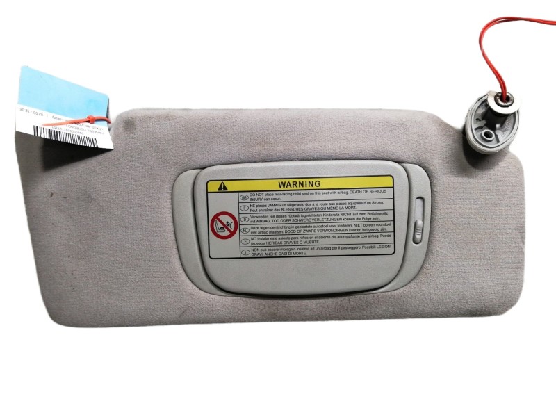 Recambio de parasol derecho para lexus rx 300(mcu35) luxury referencia OEM IAM 743100W261B0  