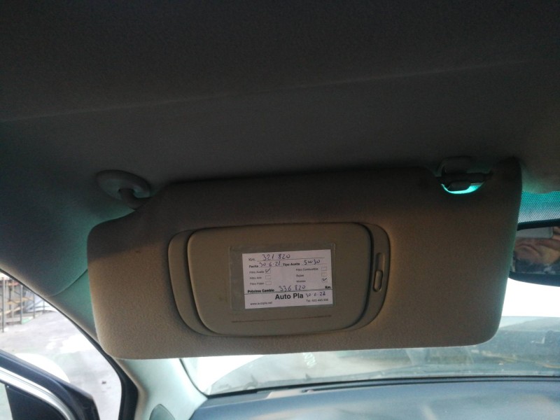 Recambio de parasol izquierdo para lexus rx 300(mcu35) luxury referencia OEM IAM 743200W281B0  