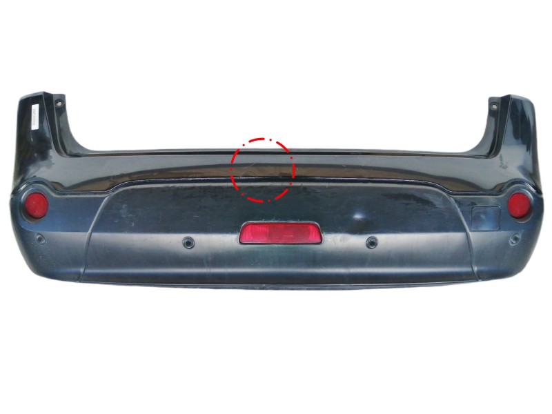 Recambio de paragolpes trasero para nissan qashqai+2 (jj10) acenta referencia OEM IAM   