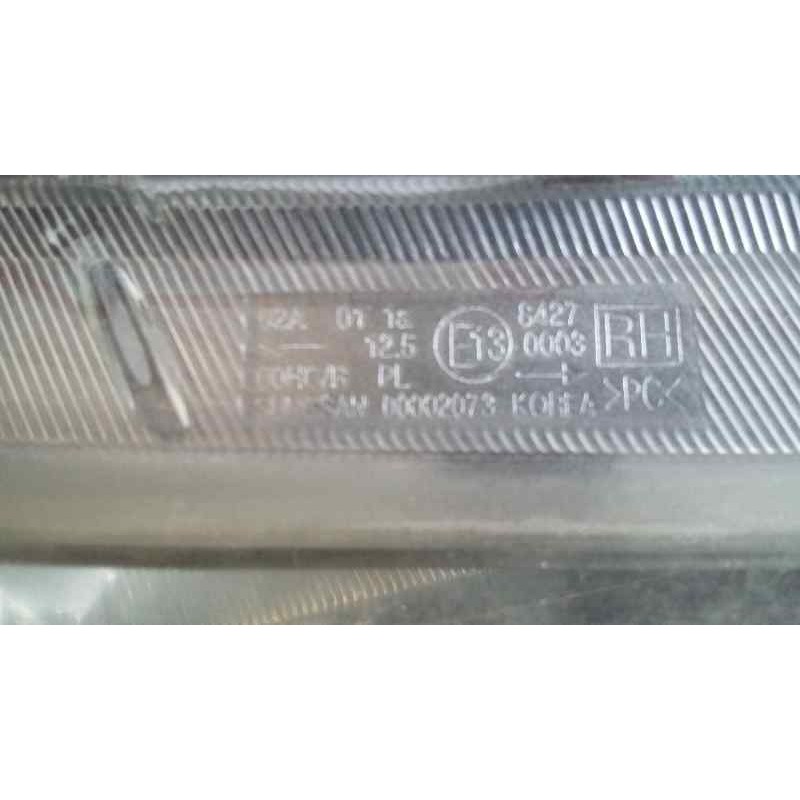 Recambio de faro derecho para chevrolet kalos 1.2 se referencia OEM IAM 00002073  