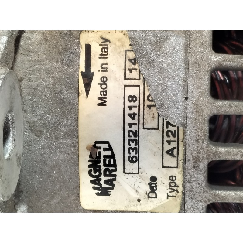 Recambio de alternador para alfa romeo 145 1.6 t.spark referencia OEM IAM 63321418  