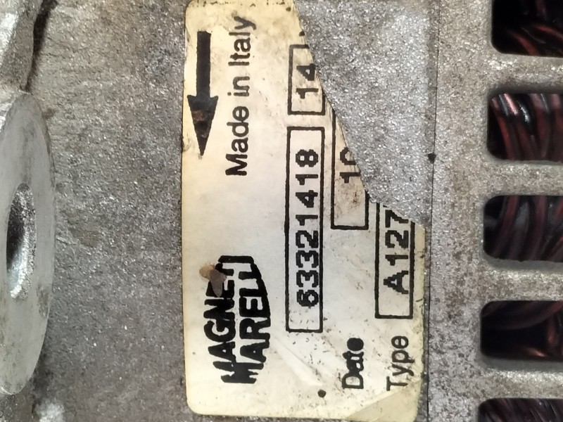 Recambio de alternador para alfa romeo 145 1.6 t.spark referencia OEM IAM 63321418  