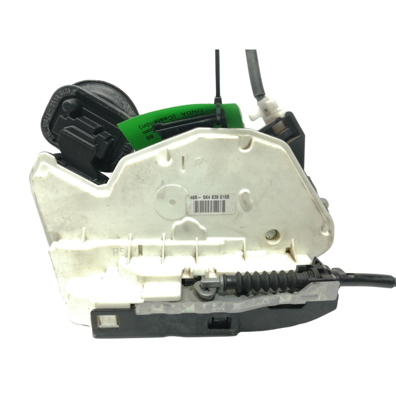Recambio de cerradura puerta trasera derecha para volkswagen golf vi (5k1) advance referencia OEM IAM 5K4839016B  