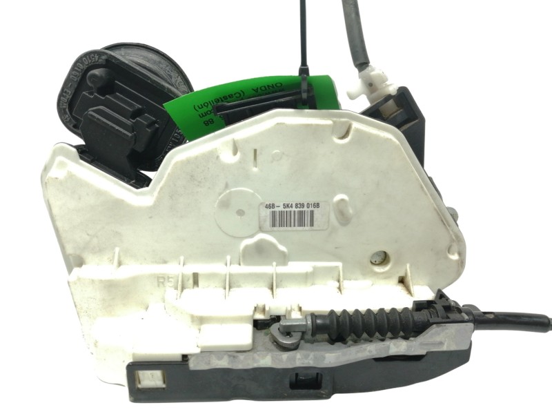 Recambio de cerradura puerta trasera derecha para volkswagen golf vi (5k1) advance referencia OEM IAM 5K4839016B  