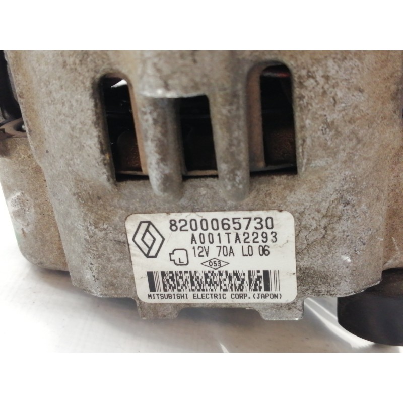 Recambio de alternador para renault kangoo (f/kc0) rte referencia OEM IAM 8200065730  