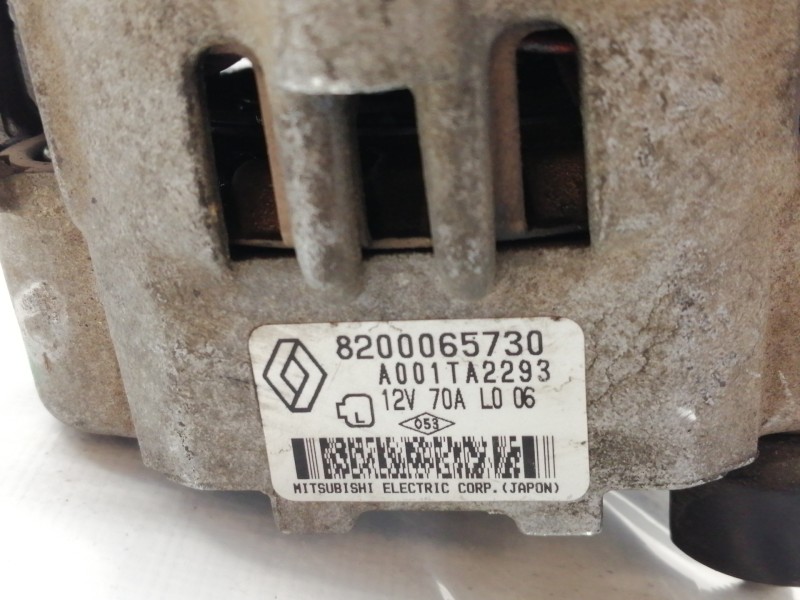 Recambio de alternador para renault kangoo (f/kc0) rte referencia OEM IAM 8200065730  