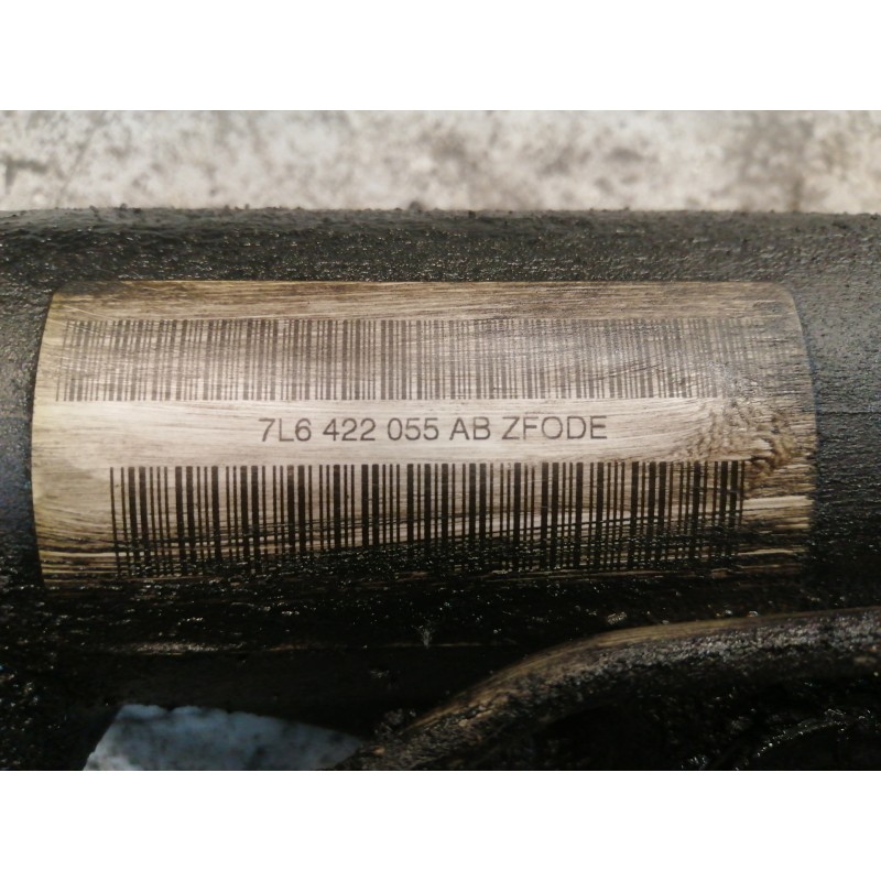 Recambio de cremallera direccion para volkswagen touareg (7la) tdi r5 referencia OEM IAM 7L6422055AB  