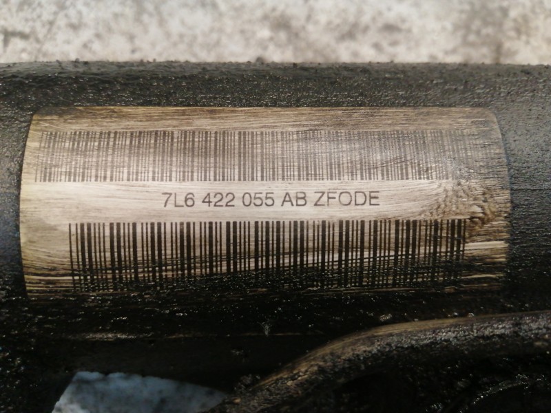 Recambio de cremallera direccion para volkswagen touareg (7la) tdi r5 referencia OEM IAM 7L6422055AB  