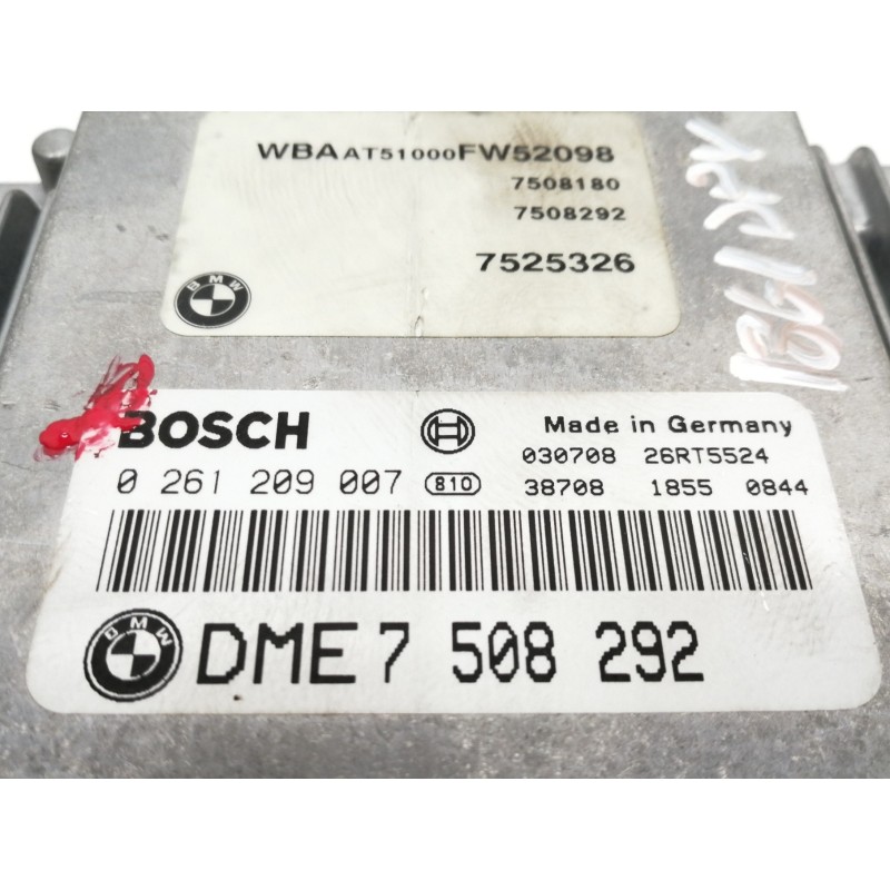 Recambio de centralita motor uce para bmw serie 3 compact (e46) 316ti referencia OEM IAM 0261209007  
