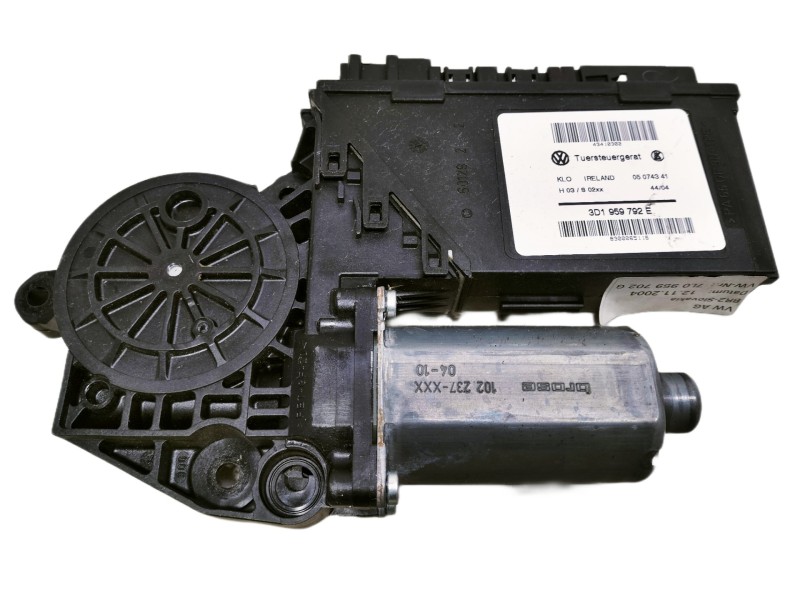 Recambio de elevalunas delantero derecho para volkswagen touareg (7la) tdi r5 referencia OEM IAM 3D1959792E 0130821765 ELECTRICO