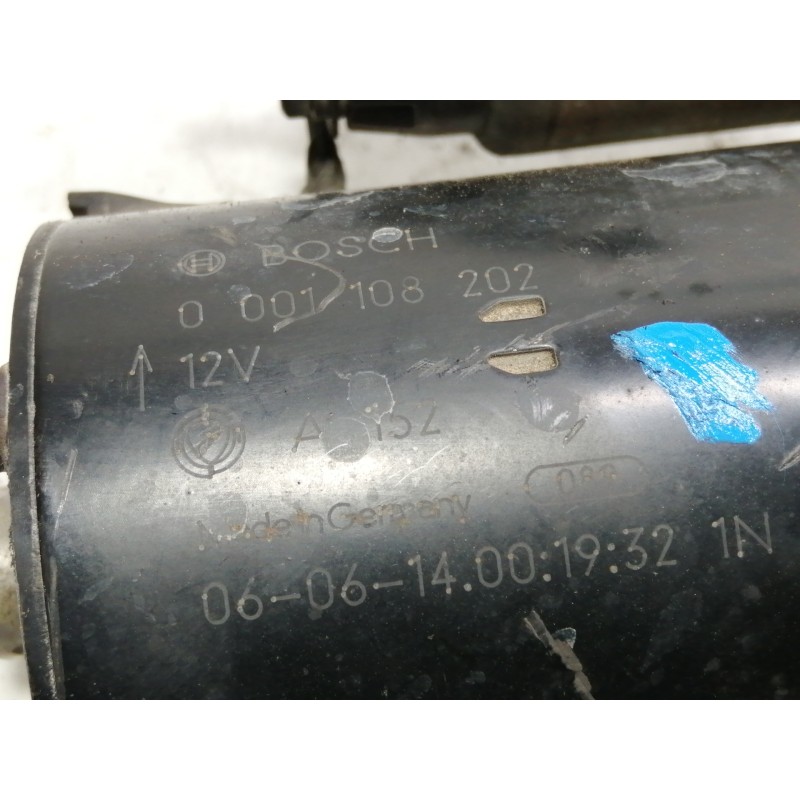 Recambio de motor arranque para fiat stilo multi wagon (192) 1.9 120 feel multijet referencia OEM IAM 0001108202  